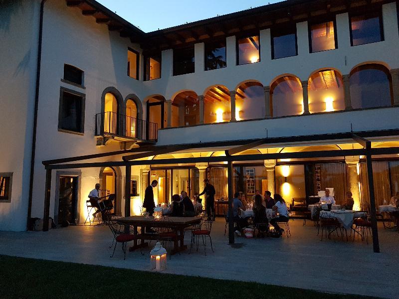 Podere Castel Merlo Hotel Villongo SantʼAlessandro Buitenkant foto